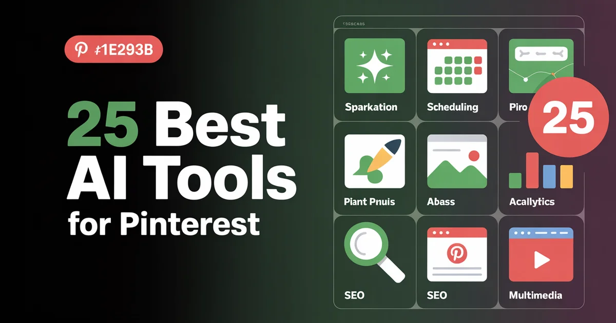 25 Best AI Tools for Pinterest in 2026 (Tested)