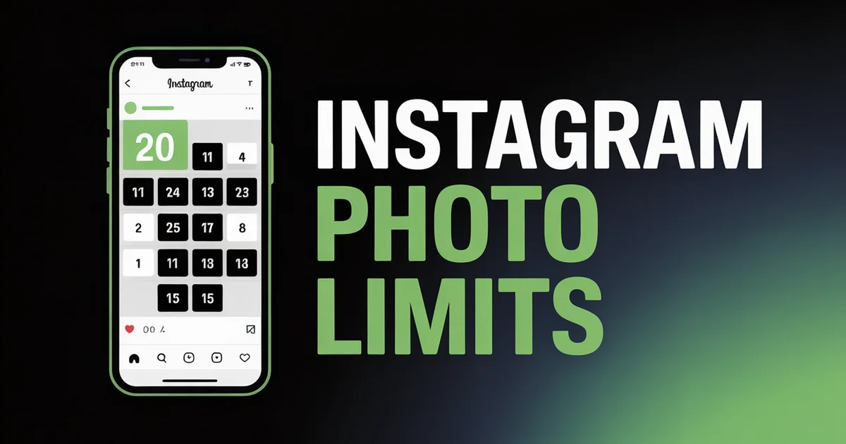 How Many Photos Can You Post on Instagram? (2026 Limits)