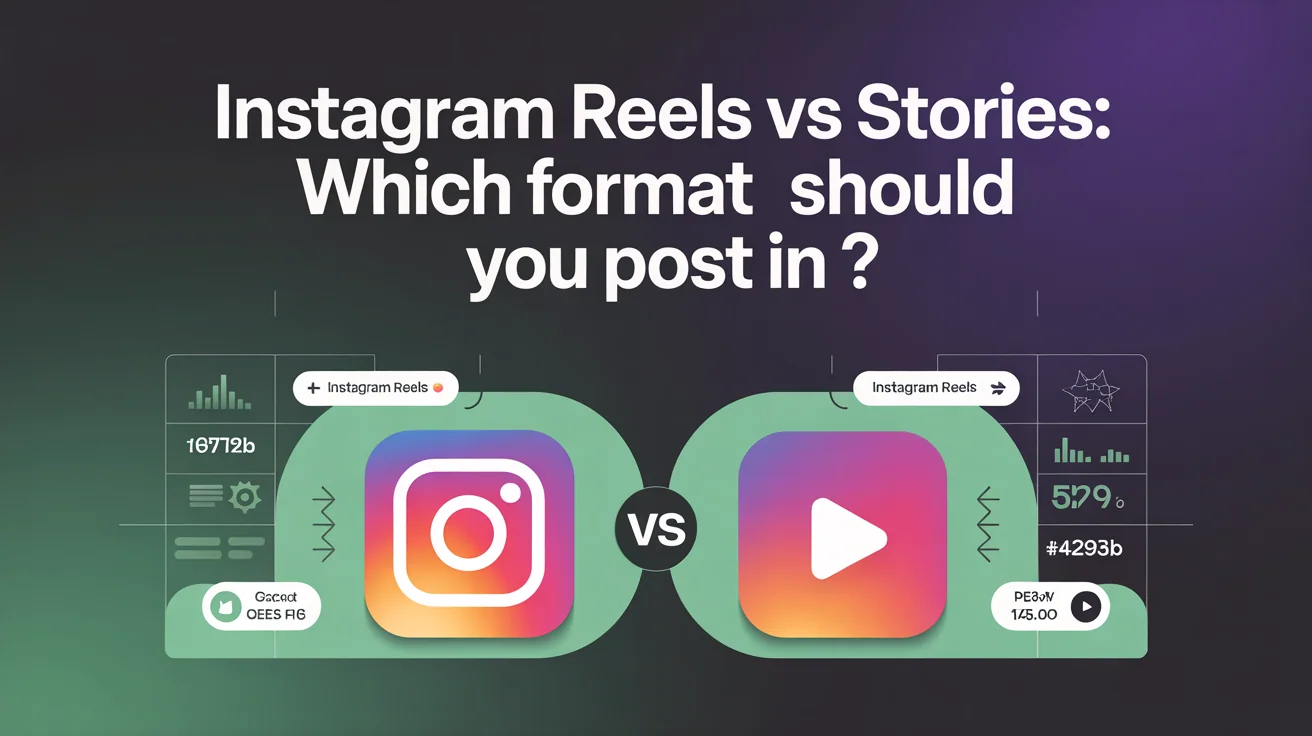 Instagram Reels vs Stories: Which Format Actually Does Your Job?