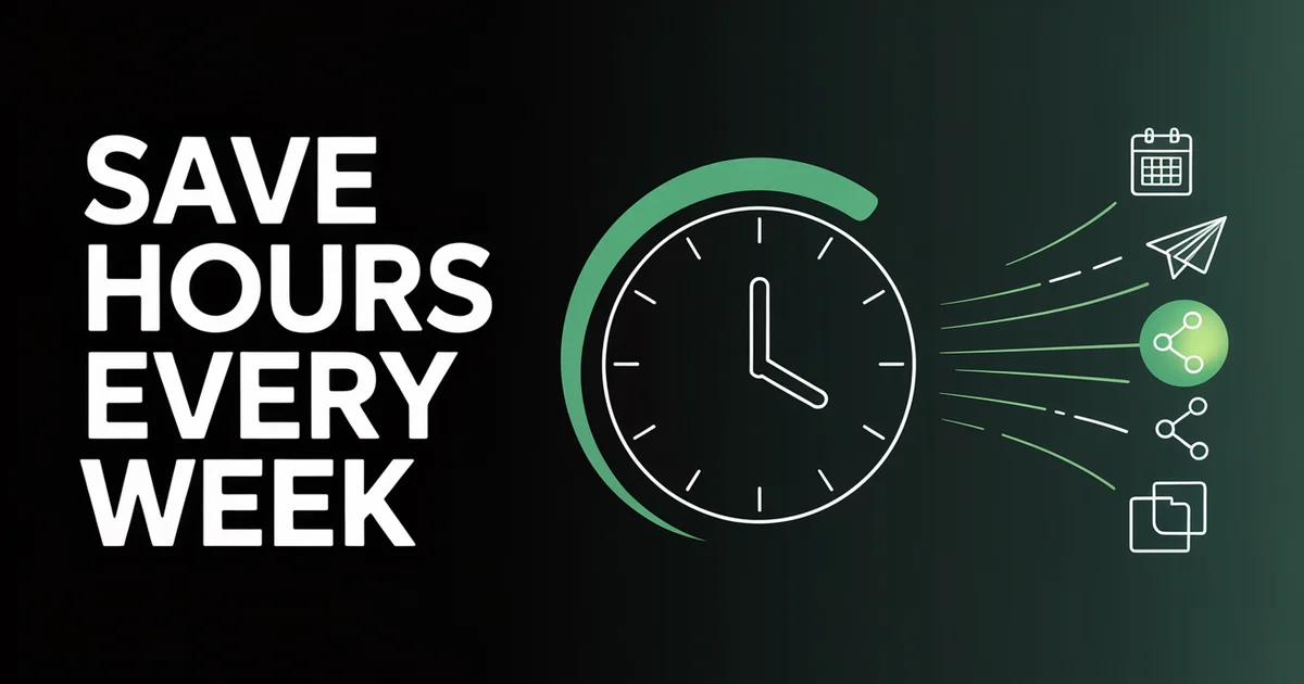 How to Save Hours a Week on Social Media