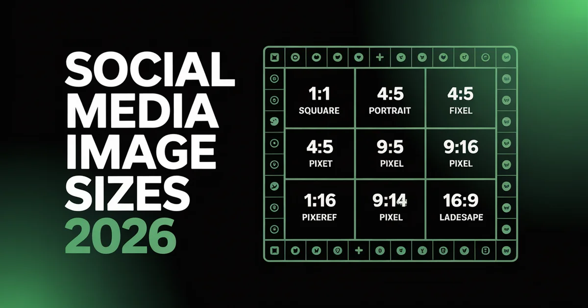Social Media Image Sizes in 2026: The Complete Guide for Every Platform
